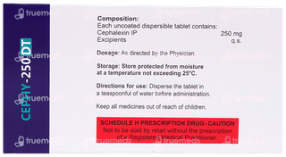 Cephy 250 Dt Tablet 10
